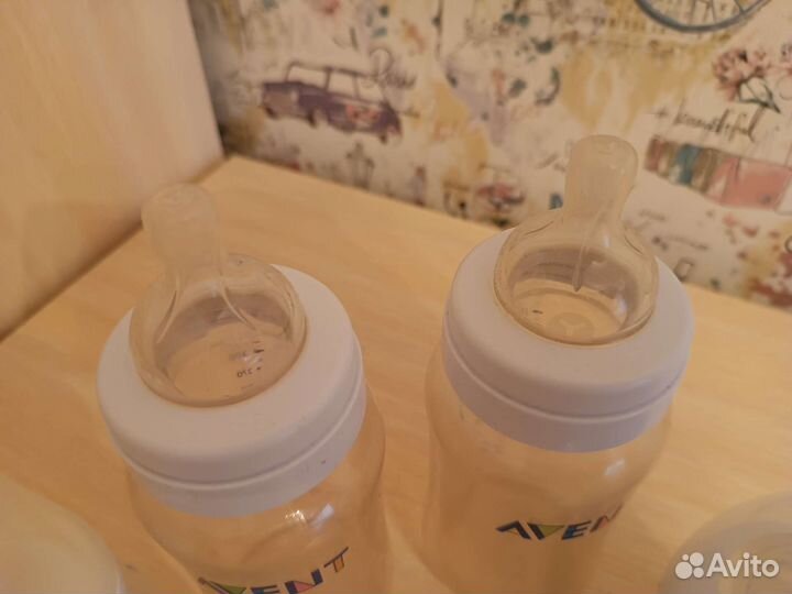 Бутылочки avent
