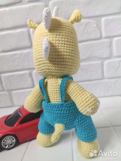 Дракон вязаный