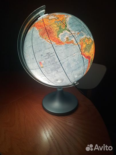Глобус с подсветкой