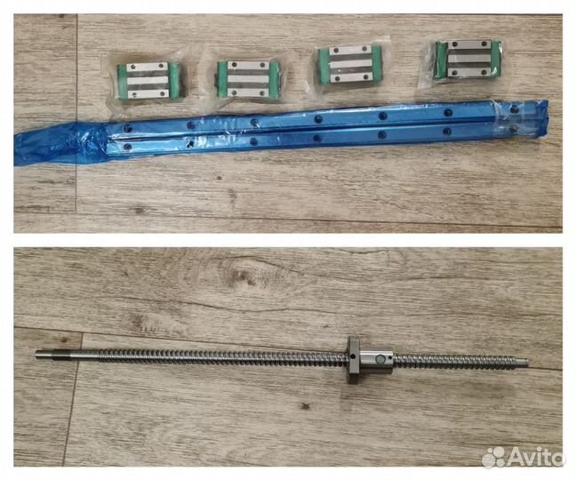Ось Z, Рельсы (направляющие), каретки чпу / 3d