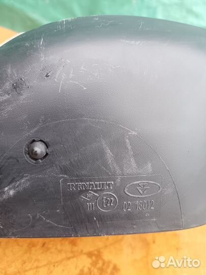 Зеркало правое Renault Logan Sandero 2014+