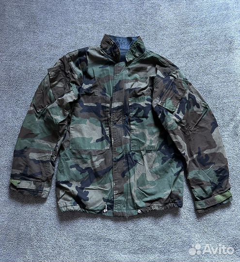 USA Woodland куртка химзащиты 1989 год, Small