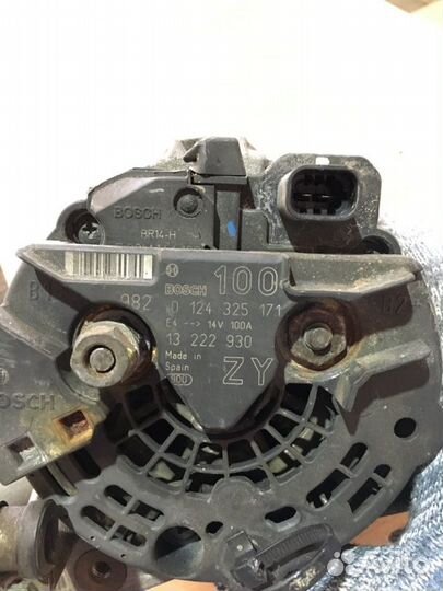 Генератор Opel Astra H Meriva Corsa Tigra 100A