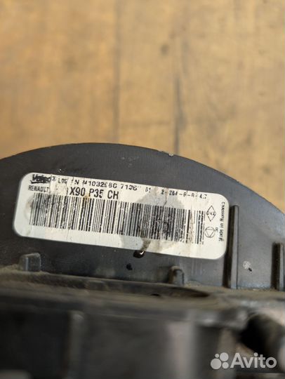 Моторчик отопителя Renault logan 2005-2014