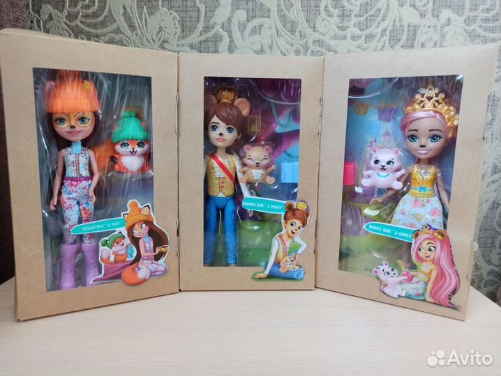 Кукла enchantimals с питомцем