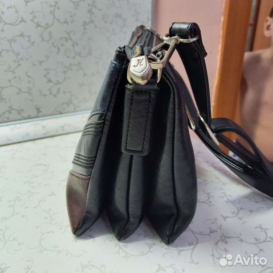 Сумка женская натуральная кожа бу