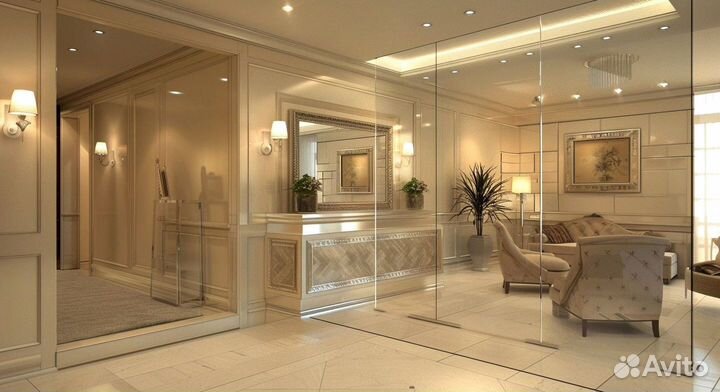 Стеклянные офисные перегородки