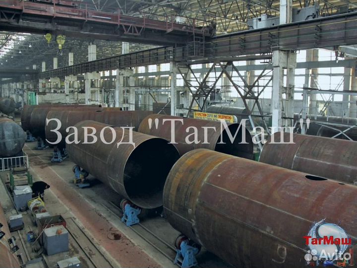 Емкость, резервуар под нефтепродукты 100 м3
