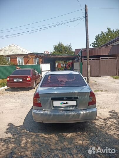 Hyundai Accent 1.5 МТ, 2005, 255 500 км