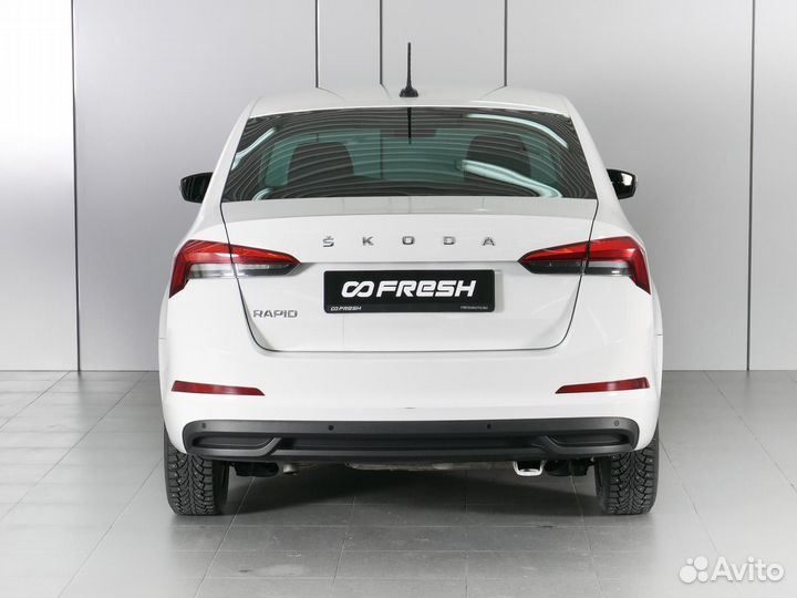 Skoda Rapid 1.6 AT, 2021, 77 546 км