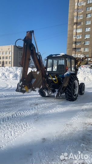 Эксковатор, погрузчик, выкорчевка пней