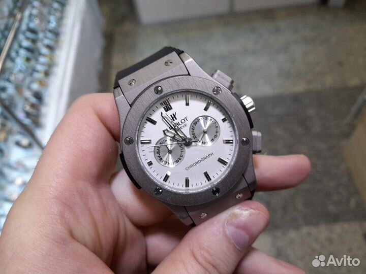 Часы мужские механические с автоподзаводом hublot