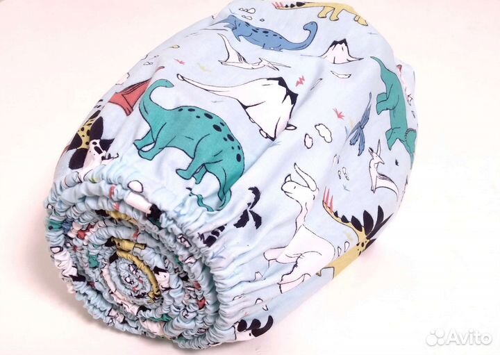 Простыни на резинке, детская постель (новые)