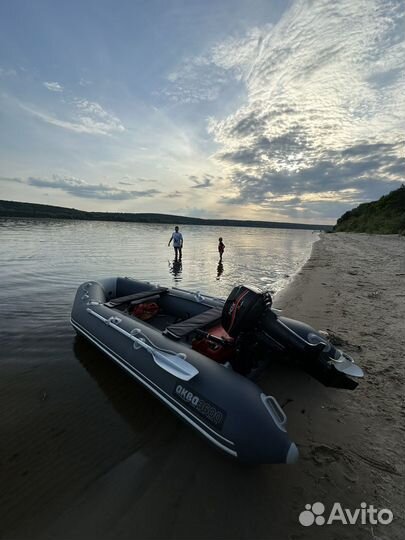 Лодка с мотором
