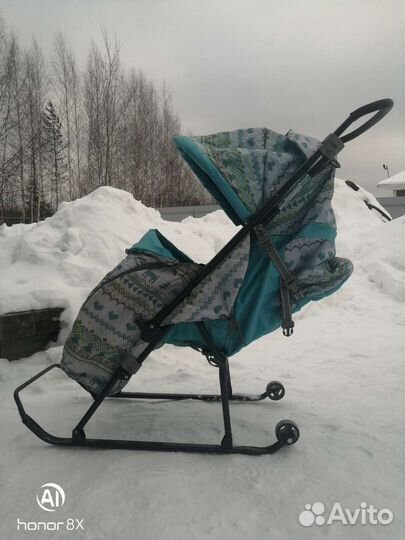 Детские санки коляска бу