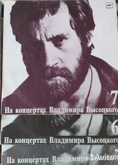 Виниловые пластинки Высоцкий В