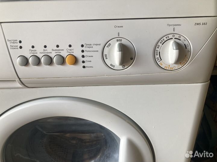 Стиральная машина бу zanussi zws 382 4.5кг