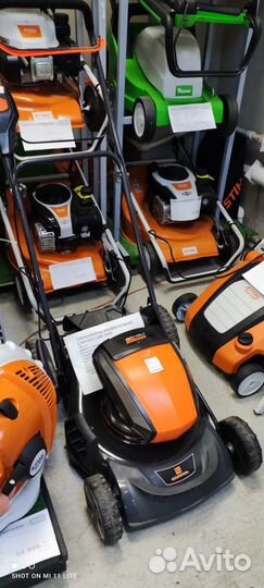 Газонокосилка carver LMB-1846, аккумуляторная, 180