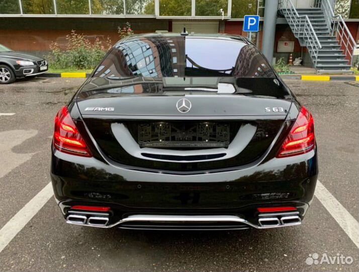 Рестайлинг Оригинал Mercedes w222 63