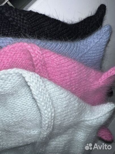 Шапка чепчик с ушками