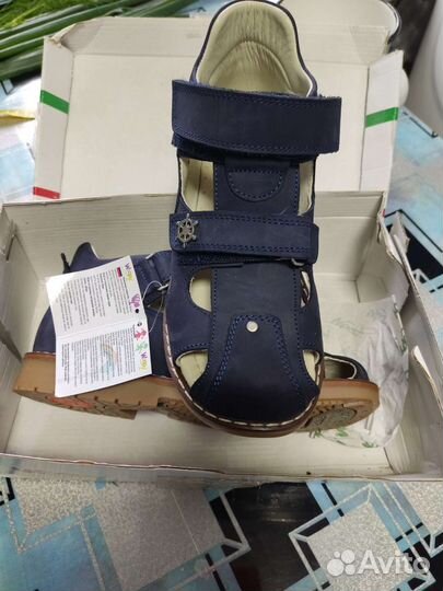 Новый кожаные сандали woopy orthopedic