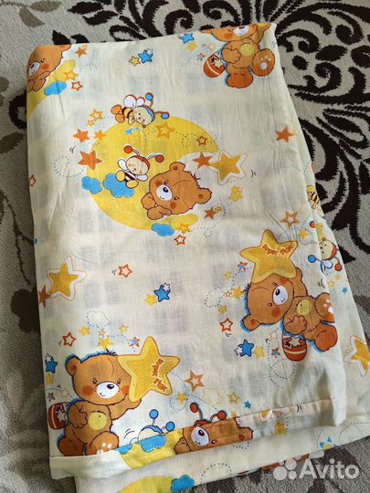 Одеяло байковое детское, новое