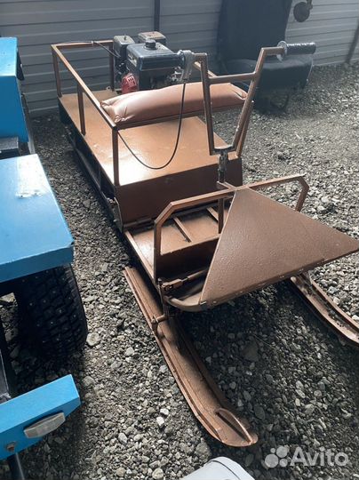 Разборный мини-снегоход