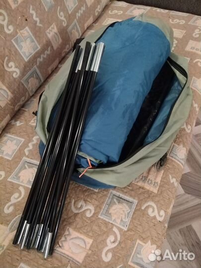 Палатка 4 местная с тамбуром бу