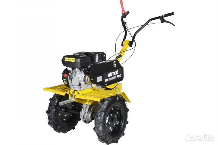 Мотоблок 7.8лс Huter мк-7800Р PRO вом+дифференциал