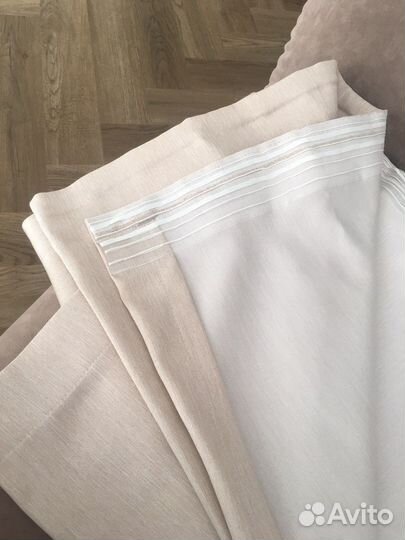 Штора новая 274*180