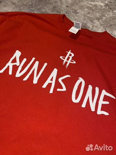 Футболка Houston Rockets Run Travis Scott XL мерч