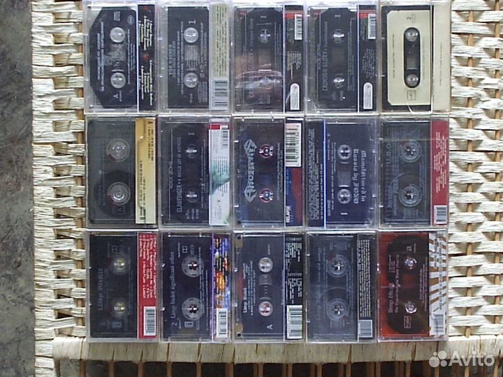 3. Студийные аудиокассеты : рок, рэп, индастриал