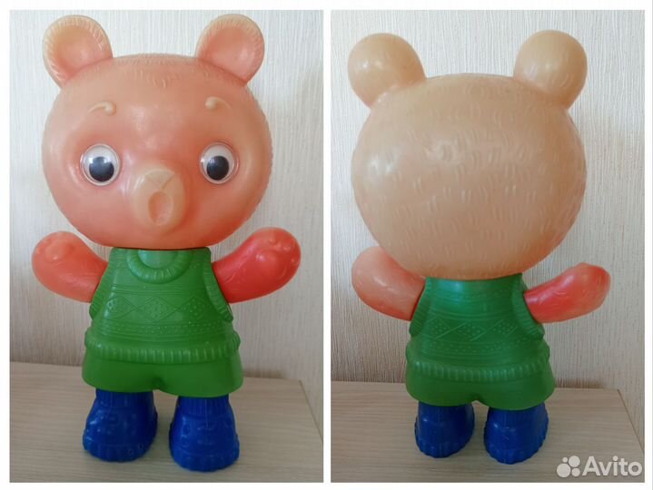 Резиновые и пластмассовые игрушки СССР