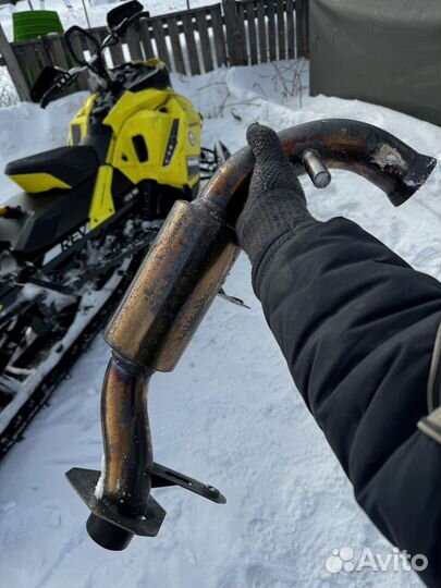 Прямоточный глушитель mbrp для summit g4