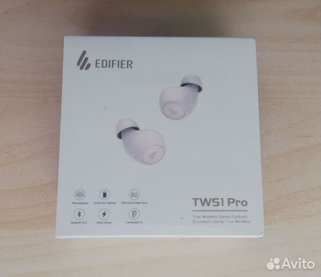 Наушники, гарнитура TWS Edifier TWS1 Pro, Новые