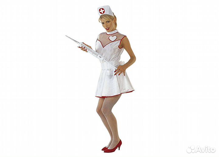 Костюм Медсестра (платье, пояс, головной убор) 310