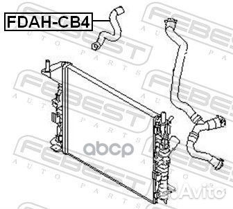 Ford focus CB4 2008-2011 EU fdahcb4 Febest