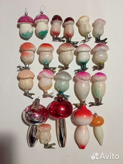 Елочные игрушки СССР