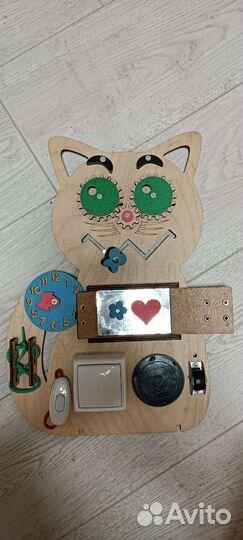 Бизиборд Кот