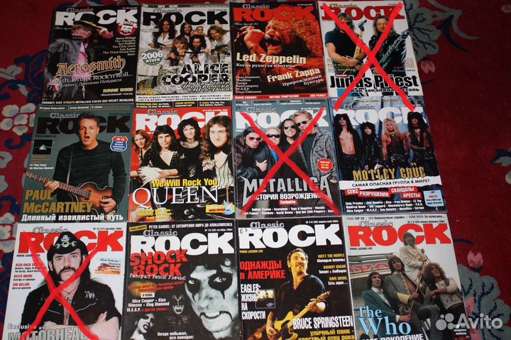 40 журналов Classic Rock