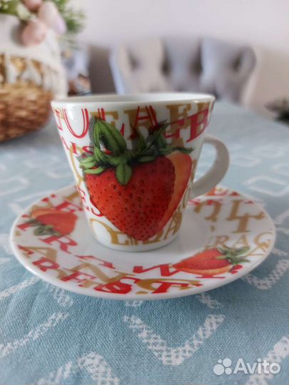 Кофейная пара фарфор