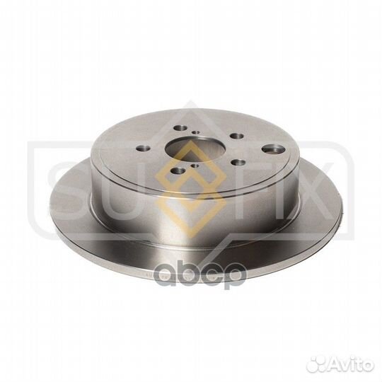 Диск тормозной (286x10) зад прав/лев FX1188