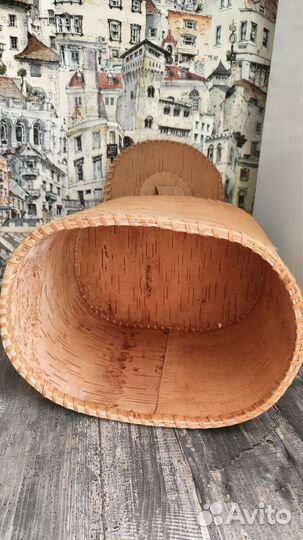 Хлебница из бересты