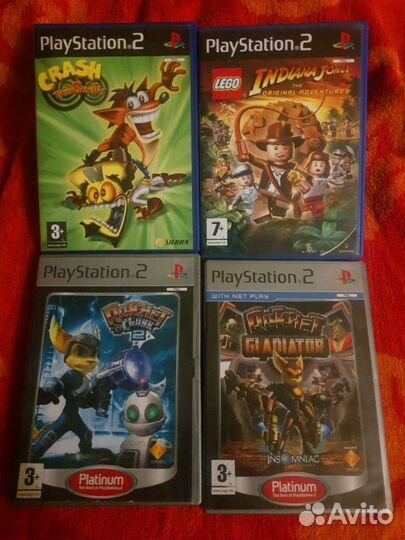 Лицензионые диски для плейтейшн 2
