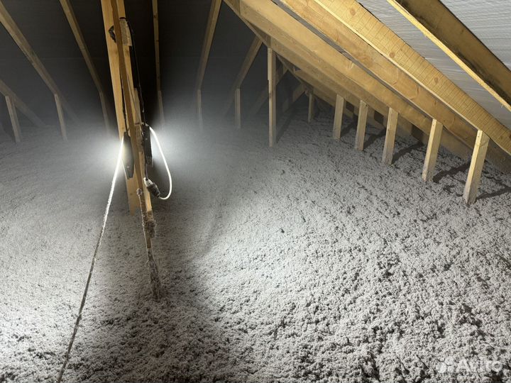 Утеплитель для бани эковата