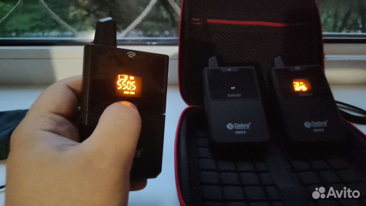 Двухканальная микрофонная радиосистема Debra DVO 2