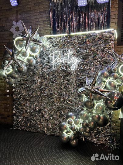 Фотозона на праздник юбилей выпускной