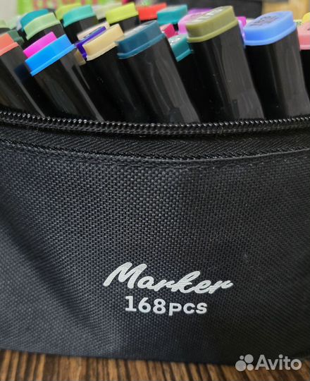 Маркеры для скетчинга 168 и в подарок 48