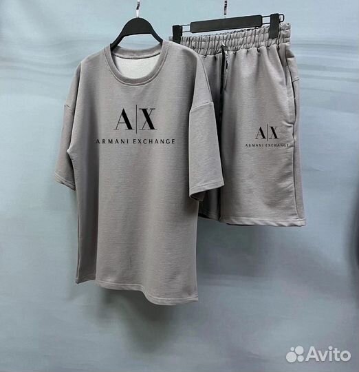 Летний костюм шорты футболка Armani Exchange