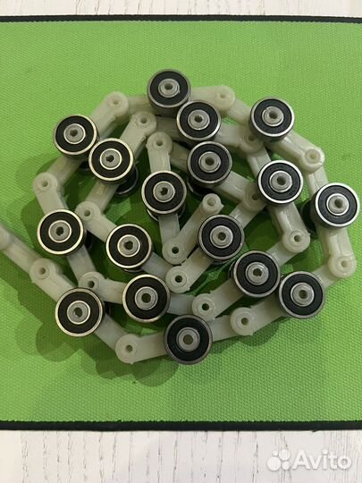 Для эскалатора.Роликовая батарея огибного участка